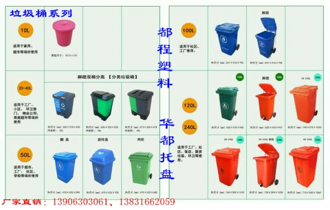 塑料垃圾桶材質有哪些？