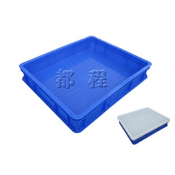 X286塑料周轉(zhuǎn)箱（箱蓋可選，可帶眼）